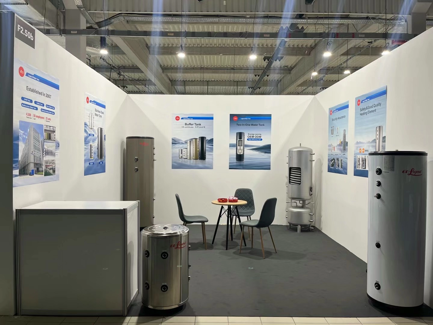 Foshan Legend na HVAC EXPO Var&scaron;ava 2025: Spojenie s poľsk&yacute;mi potrebami teplej vody